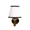 Devansh Metal Electric Wall Light in Gold Colour with Multi Shade Count of 1 Light