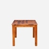 Donna Solid Wood 6 Seater Dining Table in Warm Walnut Finish
