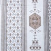 White And Coffee Shade Foral 400 Tc Cotton  Flat Quen Size Bedsheet With 2 Pillow Covers