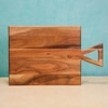 Ireka Home Carvula Acacia Wood Chopping Board with Handle – Cutting Board