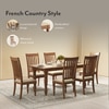 Tuscany Solid Wood Dining Chair Set Of 2 In Latin American Teak Finish