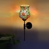 Devansh Metal Electric Wall Light in Black Colour with Multi Shade Count of 1 Light
