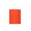 Cecily Orange Cotton Shade Floor Lamp