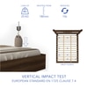 Salmacis Engineered Wood Queen  Size Bed Without Storage (Walnut Finish)