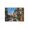 Truss Green Blue Pieces Mediterranean Morning Canvas Canvas Wall Prints Set of 3 Multicolor Matte