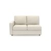 Apollo Sofa (Colour : Pearl, Cushion : Soft, Back Type : Regular, Seating Capacity : Right Aligned 2 Seater + Right Aligned Chaise + Ottoman)
