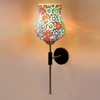 Devansh Metal Electric Wall Light in Black Colour with Multi Shade Count of 1 Light