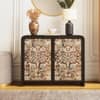 Morii Solidwood Sideboard in Dual Tone Finish