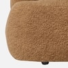 Zenliving Wood 3 Seater With Upholstery Non Storage Sofa In Beige Colour