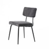 Yucca Fabric Dining Chair in Green Colour