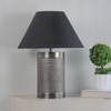 Ohagun carved metal table lamp