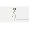 Frankie Gold Floor Lamp With Gold Iron Base