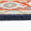 Presto Orange Traditional Hand Tufted Wool Carpet 5X7 Feet