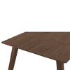 Lawson Solid Wood 4 Seater Dining Table In Walnut Finish