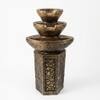 Water Fountain Harmony Falls 3-Tier Water Fountain in Multicolor Colour