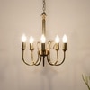 Penn 5 Light Brass Chandelier