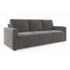 Apollo Compact 3 Seater Fabric Sofa