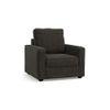 Apollo Compact Sofa Set (Colour : Graphite Grey, Cushion : Hard, Back Type : High Back, Seater : 3+1+1)