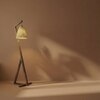 Zed Beige Jute Floor Lamp with Beige Jute Base
