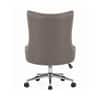 Doe Buck Amparo Grey Leatherette Executive Office Chair