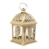 Gold Metal Moroccan-Inspired Dome Lantern