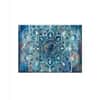 Truss Pcs Blue White Mandala Printed Framed Canvas Wall Canvas Wall Prints Set of 3 Multicolor Matte