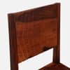 Noguchi Sheesham Wood Dining Chairs in Scratch Resistant Honey Oak Finish Set of 2