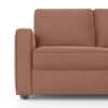 Apollo Compact High Back 3 Seater  Fabric Sofa In Mocha Mousse Velvet Colour