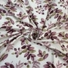 Yuri White Floral 290 TC Cotton Flat Single Size Bedsheet with 1 Pillow Cover – Threads