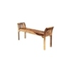 Heron  Sheesham Wood Bench  In Natural Finish
