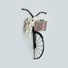 Retro Cycle Wall Decor - With Basket