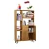 Hexa Engineered Wood Bookshelf Multipurpose Storage Rack in Giant Wood Colour