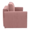 Melano 3 Seater Pull Out Sofa cum Bed  in Pink Colour