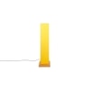 Jacques Yellow Cotton Shade Floor Lamp