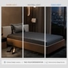 Stoa Paris 300TC UltrSatin Single Bedsheet Set Satin Single Twilight Embrace