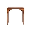 Taj Bedside Solid Wood Table in Honey Finish