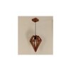 Gem Brown Solid Wood Single Hanging Light