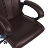 Liieancoinn Mid Back Executive Chair in Brown Colour