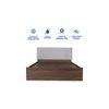 Ananda Bed With Premium Leatherette Fabric And Box Storage Queen Bed