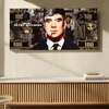Paintingmantra Gangster Portrait Pop Art Canvas Wall Painting Decor 22x46 Inch