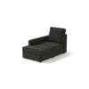 Apollo Compact Sofa (Colour : Graphite Grey, Cushion : Soft, Back Type : High Back, Seating Capacity : Left Aligned 2 Seater + Left Aligned Chaise)