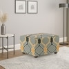Ottoman Greyish Diamond Sofa Cover