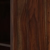 Sheesham Wood Open Wardrobe In Provincial Teak Finish