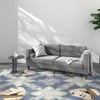 Jaipur Rugs Soft Novelty Wool Viscose Tufted Rug Blue 6x8 ft