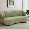 Henry Boucle 2 Seater Sofa in Pista Green  Color