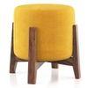 Nicole Stool in Matte Mustard Yellow Colour