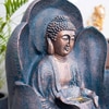 Buddha Face Shower Aqua Fiber Glass Indoor Fountain