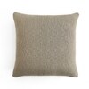 Elegant Knit Cotton Cushion Cover  Stone 22X22  Inches