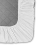 Stoa Paris 300TC UltrSatin Single Bedsheet Set Satin Single Vanilla White
