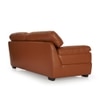 Hensley 3 Seater Leatherette Sole in Tan Brown Colour